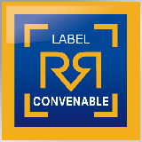 Label Convenable Carré Expert Auto